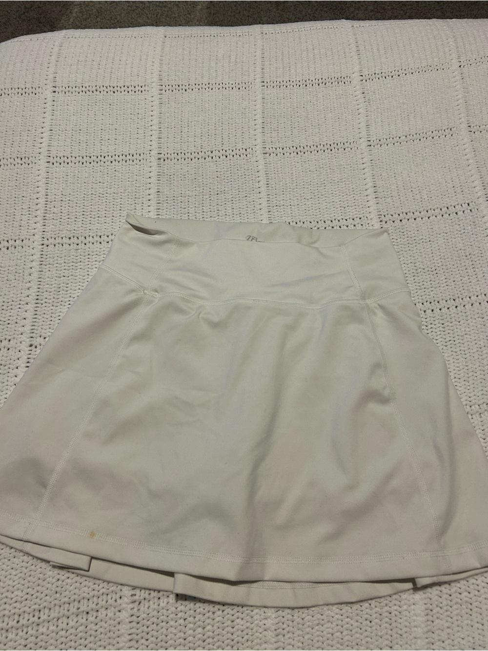 Women's White J Crew Athletic Skirt